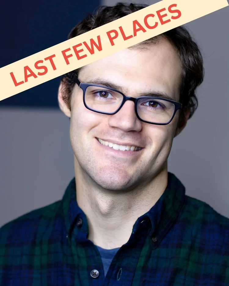 Headshot of improviser Rick Andrews to advertise his workshop with Little John Improv in Nottingham